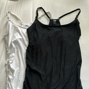 Two Beyond Yoga Beyond the Bump Featherweight Clip and Cuddle Nursing Camis